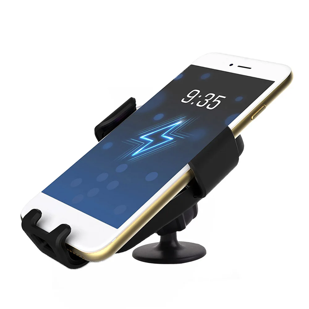 FDGAO Qi 10 Вт автомобильное беспроводное зарядное устройство для IPhone 11 Pro X XS Max XR 8 Беспроводная зарядная подставка для samsung S10 S9 автомобильное зарядное устройство держатель