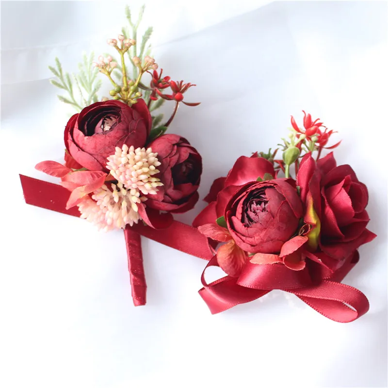 pink wrist corsage  (7)