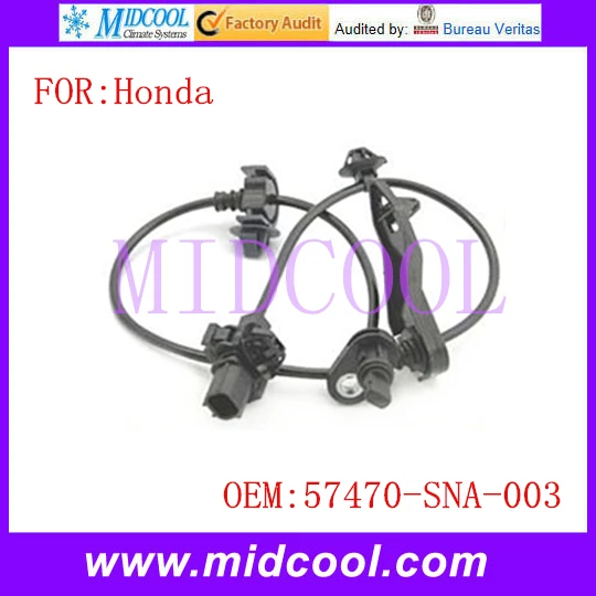 

New ABS Sensor Wheel Speed Sensor use OE No. 57470-SNA-003 / 57470SNA003