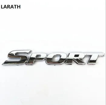 

LARATH 3D ABS Chrome Logo Car Sticker Sport Emblem Badge Door Decal Auto Accessories For Toyota Highlander BMW HONDA VW KIA