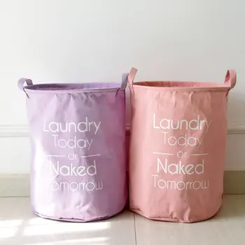 

Home Decoration ZAKAKA Style Foldable Storage Basket Kids Toy Doll Storage Bags Storage Basket Bags