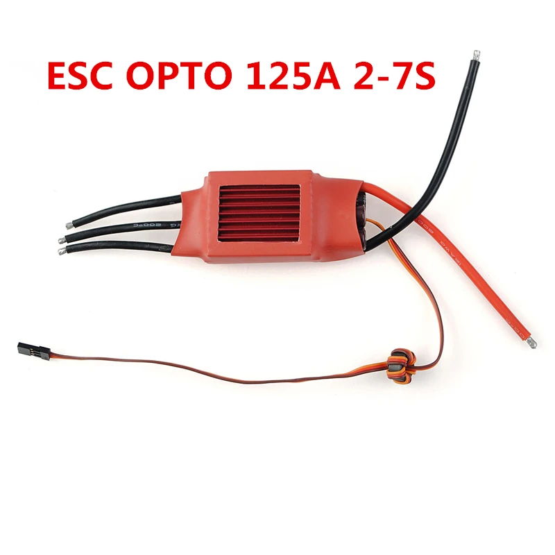 Красный кирпич 10A/50A/60A/100A/125A ESC бесщеточный ESC BEC/UBEC/OPTO/NO BEC для радиоуправляемого дрона квадрокоптера запасные части Аксессуары