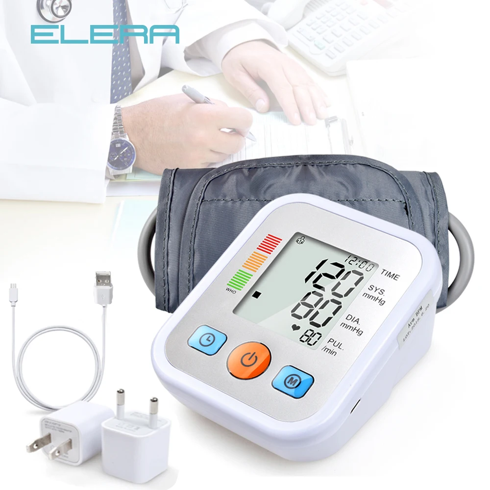 ELERA Домашний медицинский прибор для измерения артериального давления тонометр для измерения артериального давления