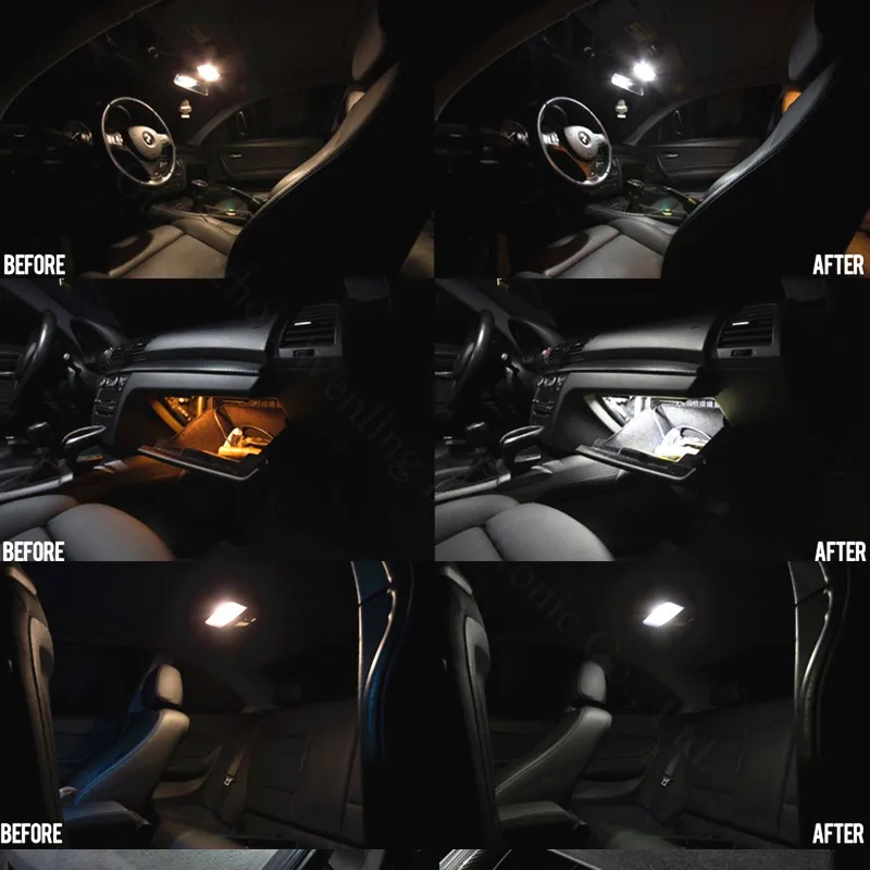 2 шт. автомобисветильник светодиодные лампы T10 W5W 3030 SMD 12 в 18 в|Сигнальная лампа| |