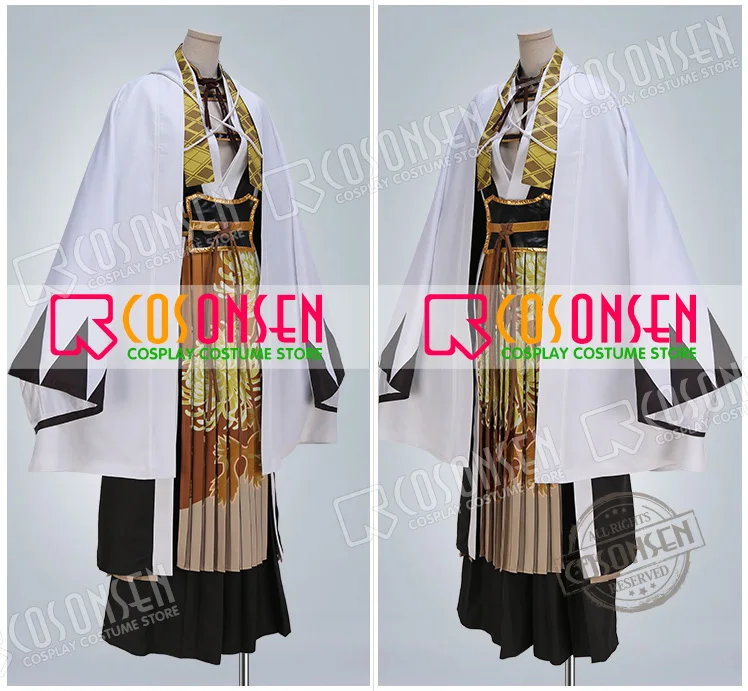 Карнавальный костюм Touken Ranbu Nagasone Kotetsu Kiwame полный комплект для косплея ONSEN|Игровые
