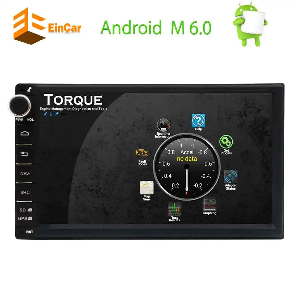 

Quad-core Android Car Radio Double 2Din In Dash Head Unit Bluetooth Touch Screen HD 7" MP5 Player GPS Navi WiFi FM/AM Radio OBD