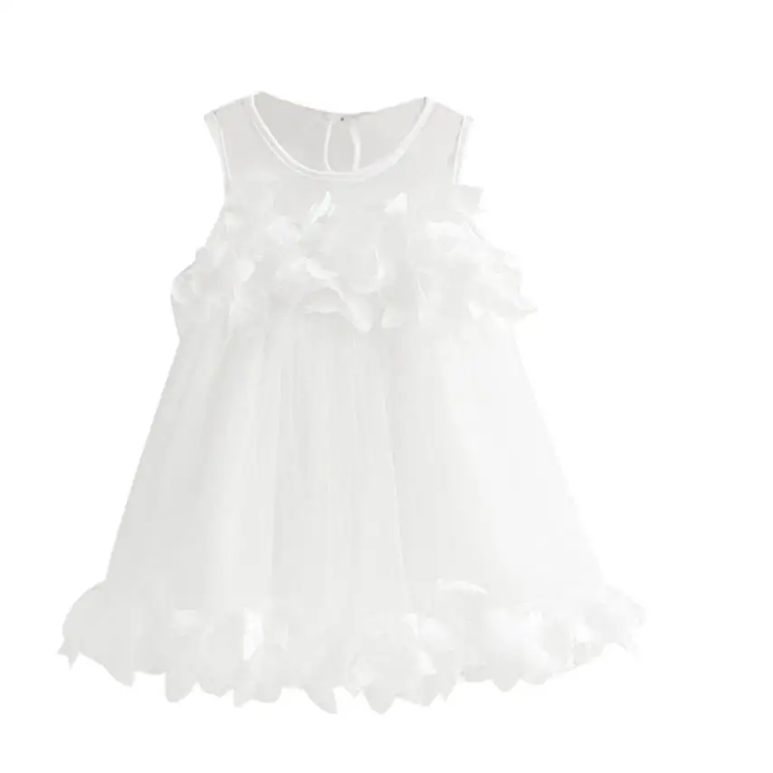 Одежда для маленьких девочек, клетчатая футболка с бантом, праздничные платья принцессы, милая одежда для маленьких девочек, 11 августа - Цвет: Белый