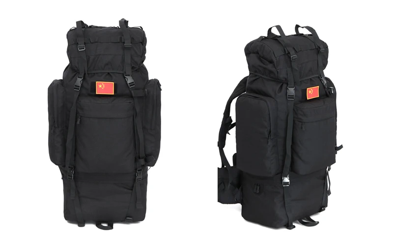Mochilas à Prova Bolsas de Acampamento 100l ao ar Livre Grande Capacidade Tático Escalada Dnylon Água Náilon Viagem Esporte Caminhadas Masculino Mod. 1257282 30 Cheap Mochilas escal.