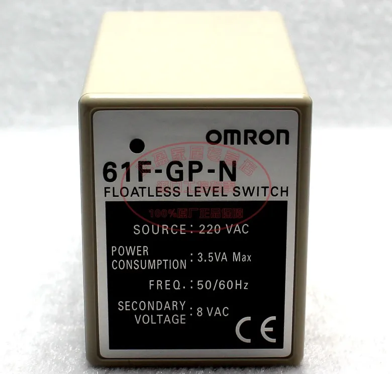 

Free shipping Original imported genuine Omron (Japan) OMRON water level controller 61F-GP-N AC220V