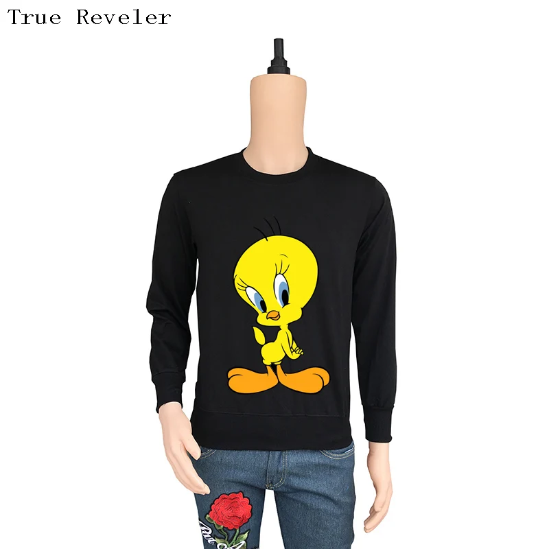 True Reveler Looney Tunes hoodie funny cute Tweety Bird long sleeve