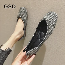 Размера плюс дизайнерская обувь с украшением в виде кристаллов; женская обувь на плоской подошве; элегантная и удобная женская обувь модные стразы Для женщин мягкая пчелы обувь Женская обувь
