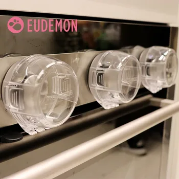 

EUDEMON 6pcs Stove Safety Covers Infant Gas stove knob switch cover protection products Kids Baby Safety children gas knob