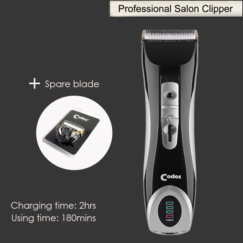 Professional Electric Hair Clipper Rechargeable Hair Trimmer Titanium Ceramic Blade Hair Cutting Machine With Spare Blade original riwa x7 fast charge electric washable hair clipper professsional rechargeable hair trimmer with titanium ceramic blade