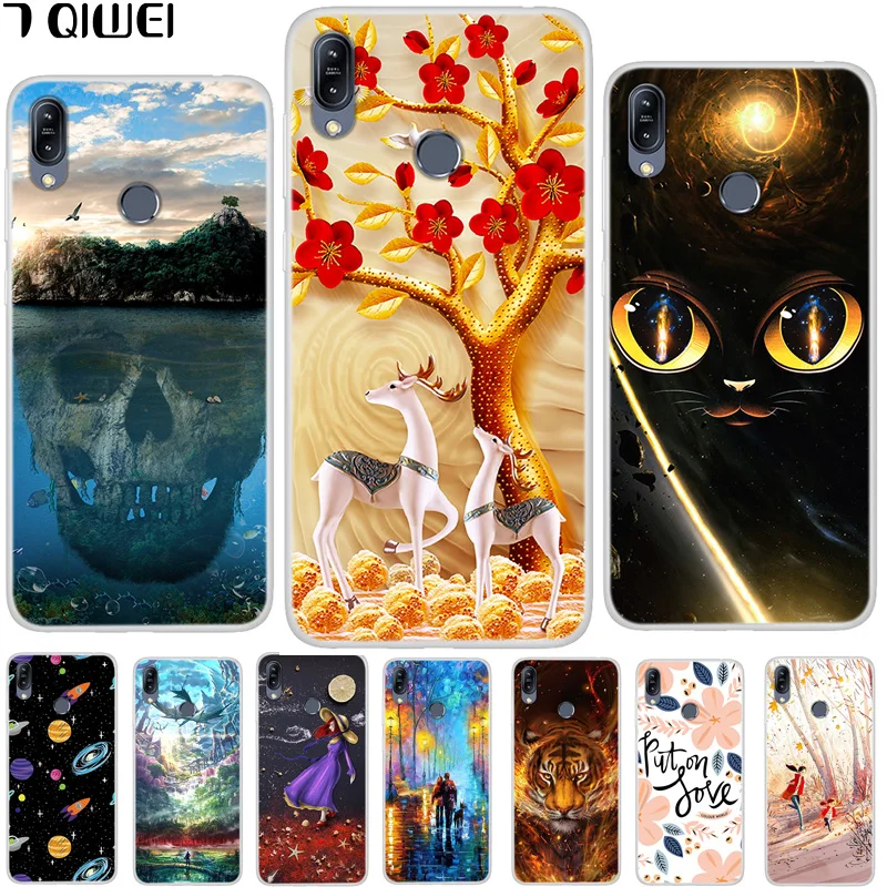 

6.3'' For Asus Zenfone Max M2 ZB633KL Case Silicone Soft Cool TPU Case For Asus Zenfone Max M2 ZB633KL ZB 633KL Cover Fruit Capa