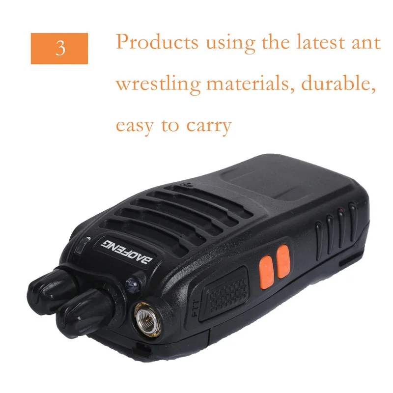4 Pcs Baofeng Bf-888s Walkie Talkie 888 Portable Handphone Dompet Telsiz Interkom Interkom Berburu 10Km Walkie Talkie Ham