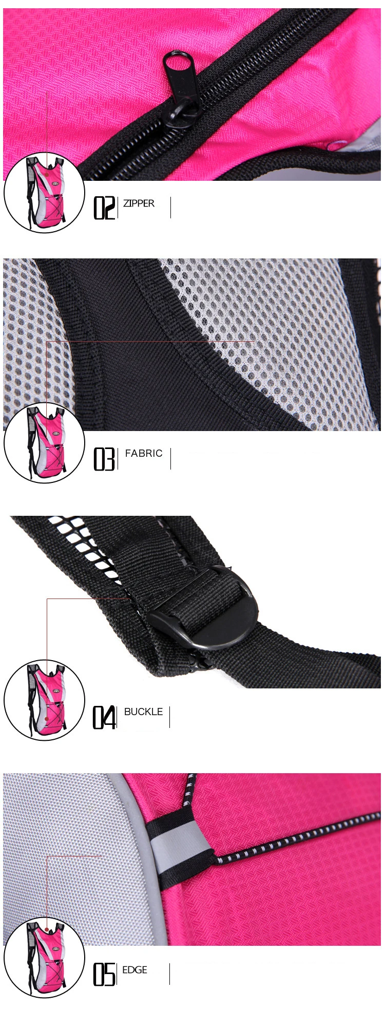 Sale 2L Bicycle hydration Bag Cycling Climbing Travel Backpack Mini Bicycle Backpack outdoor Sports water Bags Bike Climbing Running 7