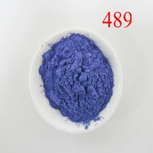 Цветной слюды порошок, перламутровый пигмент с эффектом мерцания, перламутровый пигмент порошок, 1 лот = 20 г 489 мерцающий волшебный синий