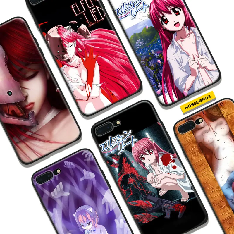 

Elfen Lied Anime Coque Soft Silicone Phone Case Cover Shell For Apple iPhone 5 5s Se 6 6s 7 8 Plus X XR XS MAX