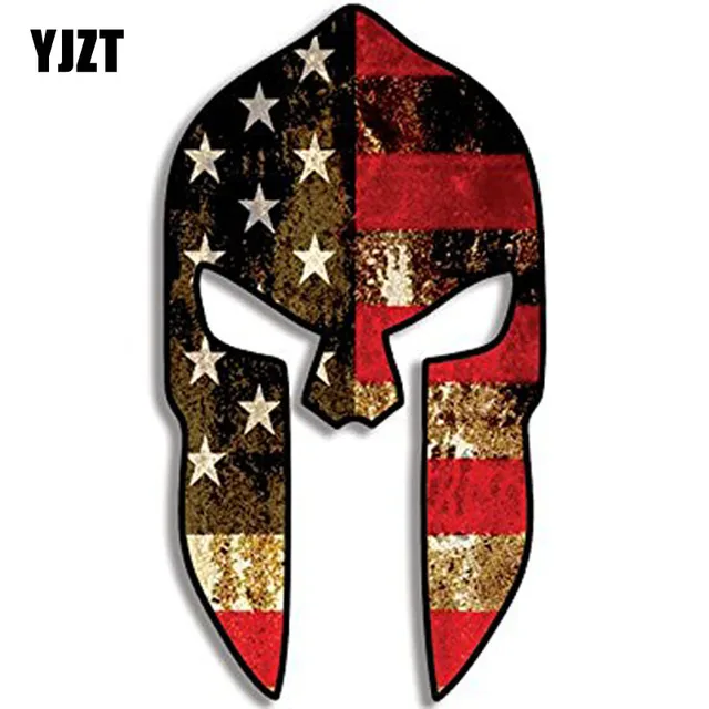 American Flag Decal Helmet