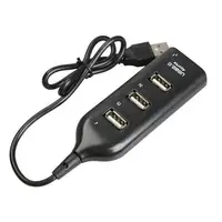 מחשב נייד מיני 4 יציאות מפצל USB USB Hub 2.0 Macbook עבור מתאם מהיר PC מחשב נייד שחור והוא יכול לשמש רק באופן אינדיבידואלי (5)