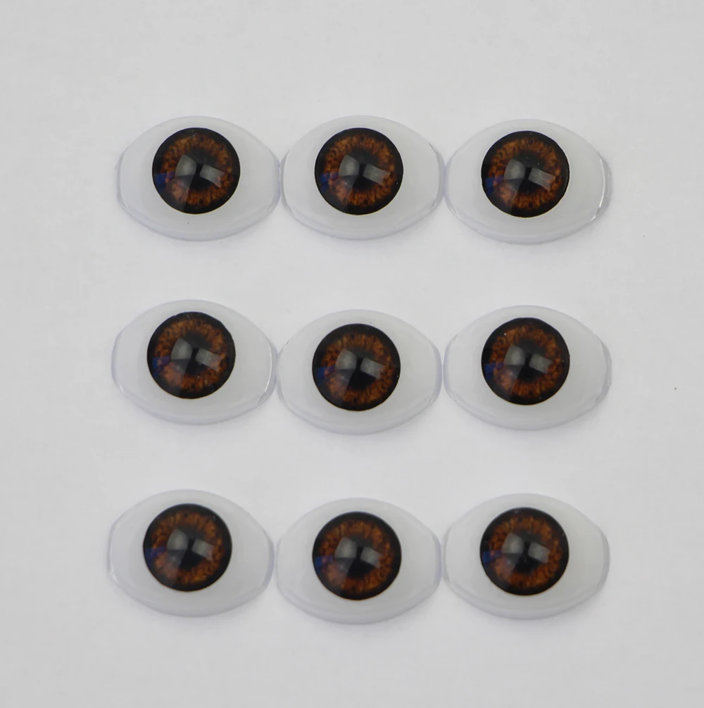 2 пары подходят для 17 дюймов Reborn Bebe Doll Eyes мм аксессуары кукол акриловые