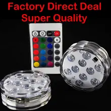 1PC LED Remote Controlled RGB Submersible Light Battery Operated Underwater Night Lamp Vase Bowl Outdoor Garden Party Decoration 1PC LED Remote Controlled RGB Submersible Light Battery Operated Underwater Night Lamp Vase Bowl Outdoor Garden Party Decoration