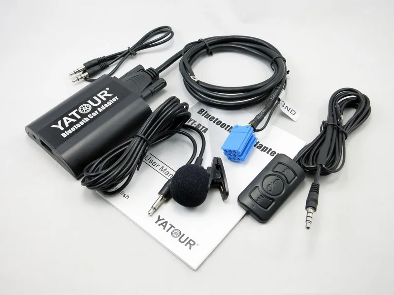 Yatour Bluetooth MP3 Phone hands free adapter with Remote control for Audi 20pin radios