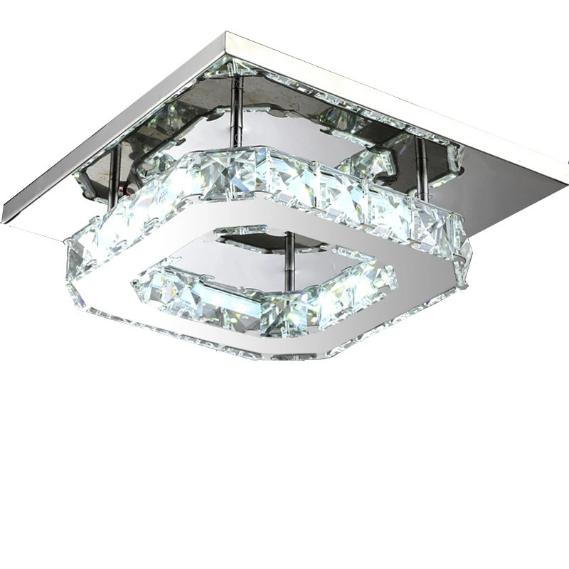

Ceiling Lights Indoor Crystal Lighting LED Luminaria Abajur Modern LED Ceiling Lamp For Living Dining Bed Room Home Decoration