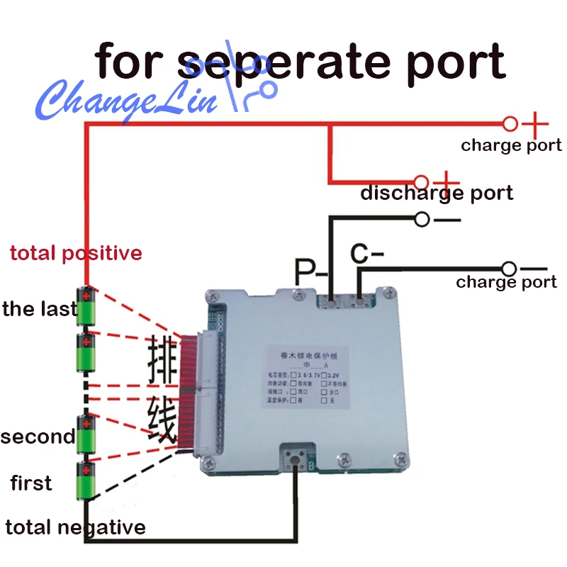 20S 72V 60V 35A 56A Li Ion Lipo Lifepo4 литиевая батарея Защитная плата датчик СМК полимер для