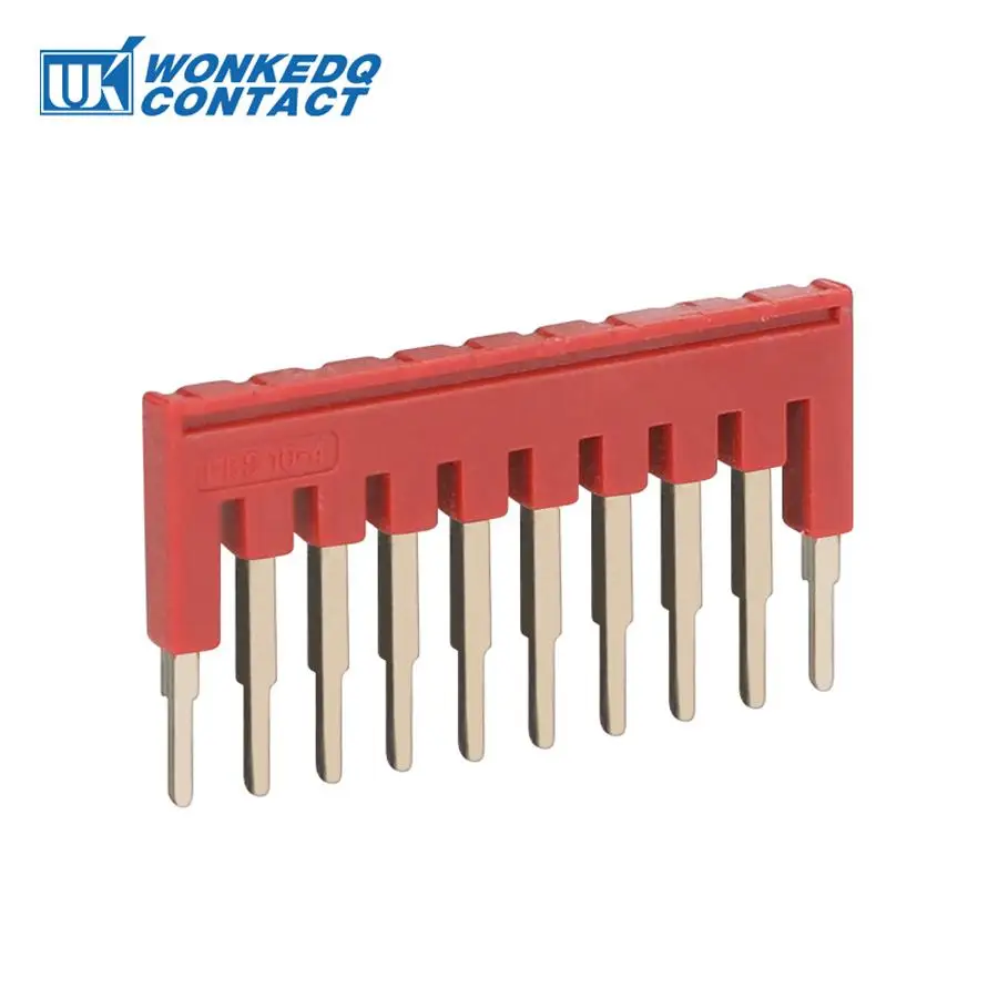 

Jumper FBS 10-4 PLUG IN bridge for ST1.5 DIN Rail Terminal Blocks L41/H22.6/W3.4 mm