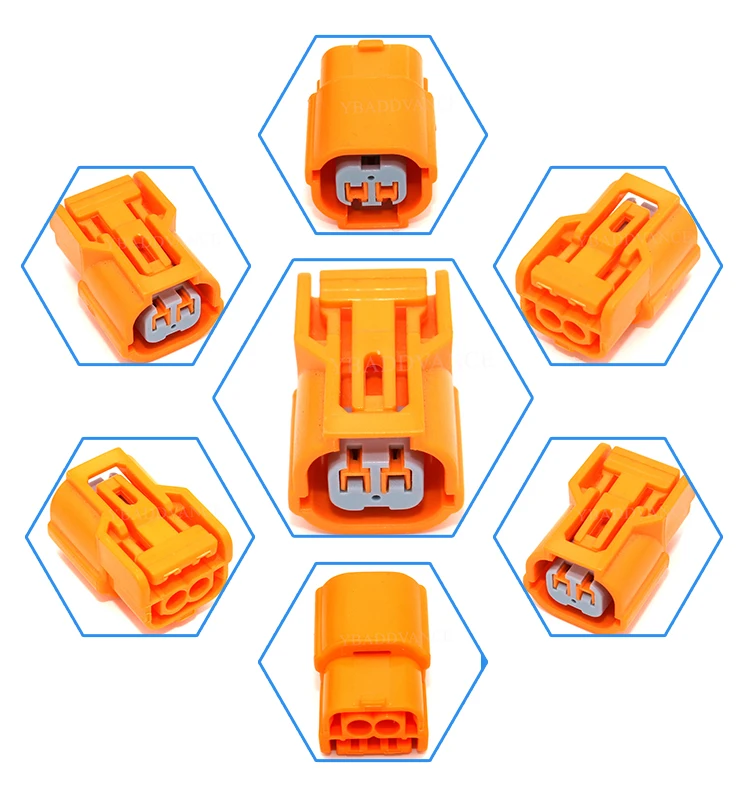 61890891 Sumitomo Hx 040 Series Female 2 Pin Motorcycle Connector Kit