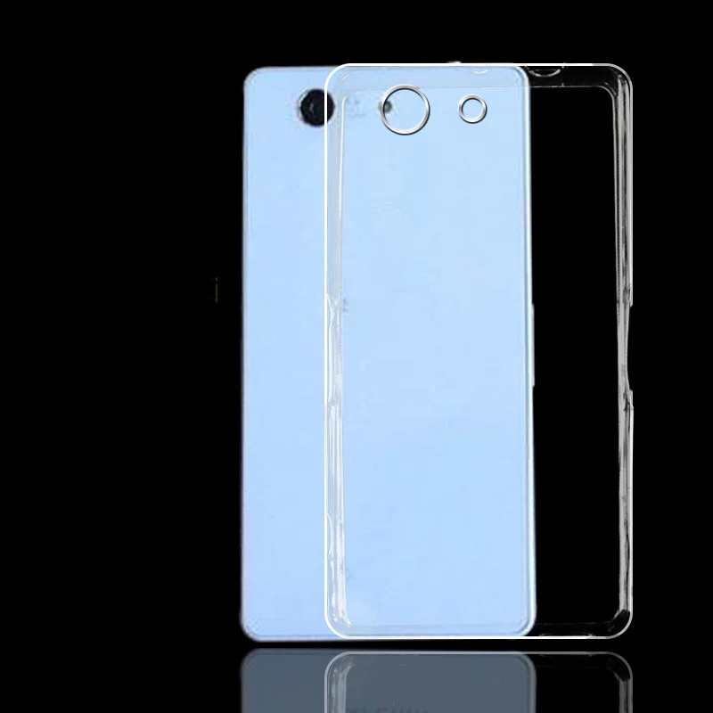 

Transparent TPU Soft Case Cover For Sony Xperia Z3 Compact Ultra-thin crystal clear Back cover For Sony Xperia Z5 Compact Capa