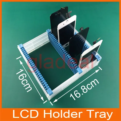 2 шт./лот универсальные гнезда антистатические LCD PCB держатель лоток рамка панель