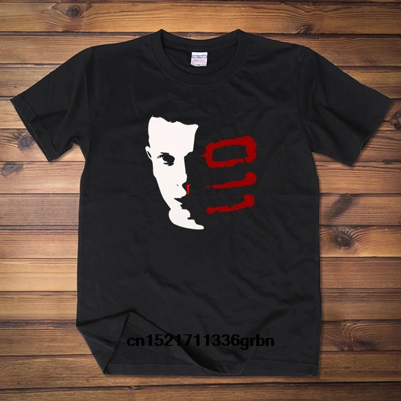 Men T Shirt Black Stranger Things Eleven Superpower Punk Rock Funny Round Neck Shirts Casual Dress Tops women | Мужская одежда