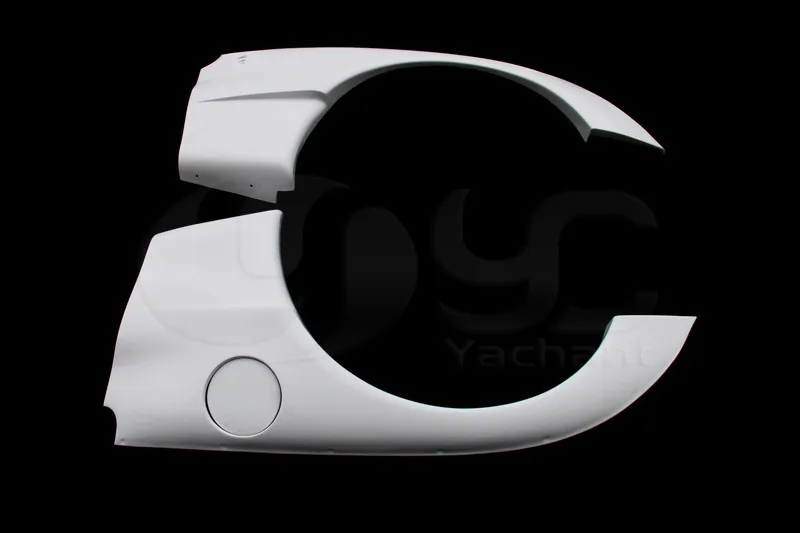 1992-1997 Mazda RX7 FD3S RE-GT Style Rear Fender Flare with Fuel Cap FRP (1)