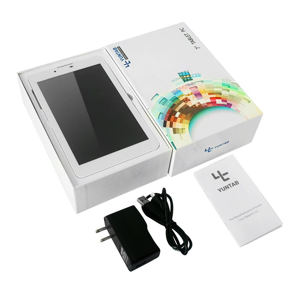 Yuntab 7 Google Android 4 4 single SIM Card Cell phone Tablet PC 2G 3G Wifi