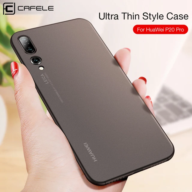 CAFELE ультра тонкий чехол для Huawei p20 Lite Pro полупрозрачный PP случае для Huawei p20 легкий вес анти отпечатков пальцев Полный задняя крышка