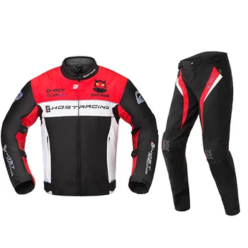 

Motorcycle Men's Jacket Motorbike Protective Gear Jacket Men Racing Reflective Clothing Zipper Motor Jackets