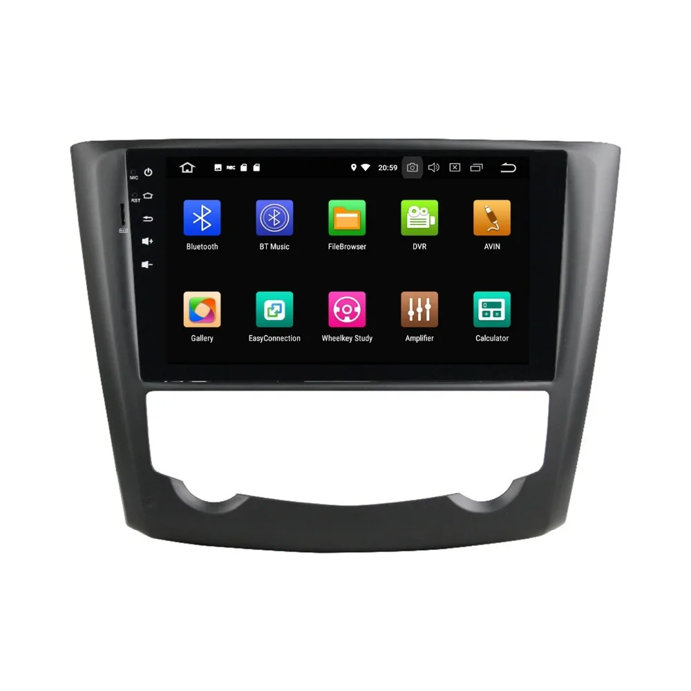 Sale IPS Screen 4GB RAM Octa Core 1 din 9" Android 8.0 Car Radio DVD Player for Renault Kadjar 2016 GPS Bluetooth 4G WIFI 32GB ROM 4