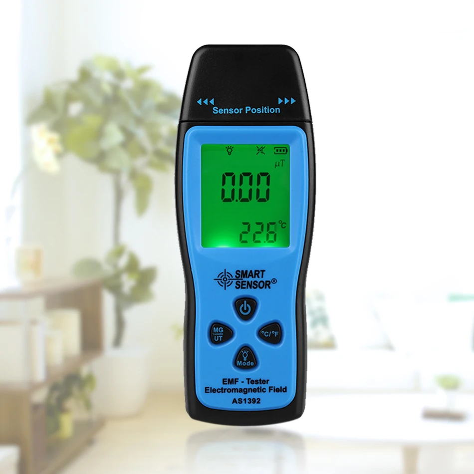 Портативный цифровой измеритель уровня радиации мини Тестер EMF ЖК дисплей