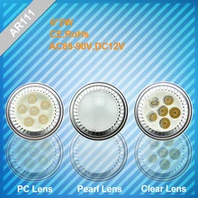 8 шт. супер яркий AR111 12 Вт COB светодиодный светильник G53 светодиодный светильник с регулируемой яркостью AC90-260V AR111 Точечный светильник для внутреннего освещения светильник ing