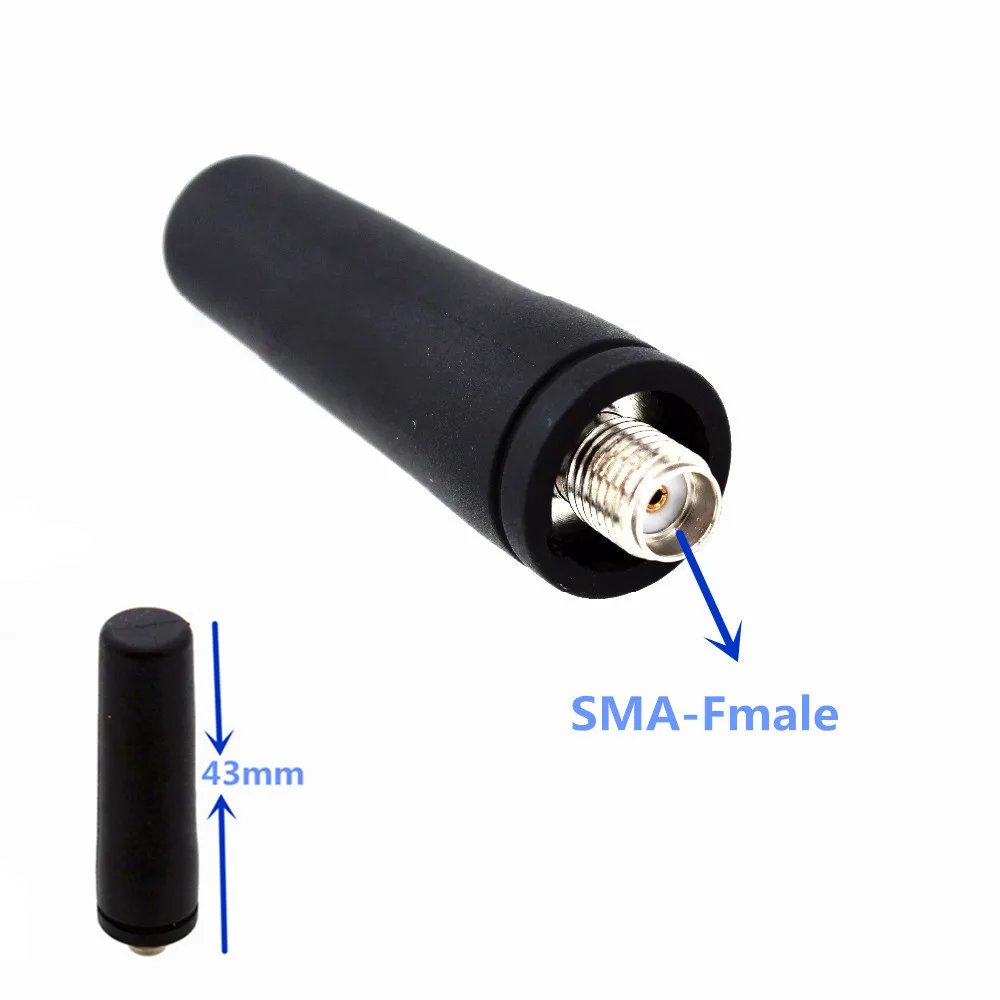 PHD 601 SMA двухдиапазонная антенна для Kenwood HYT TYT BaoFeng UV 5R 6R GT 3 B5 82 BF 888S с подкладкой
