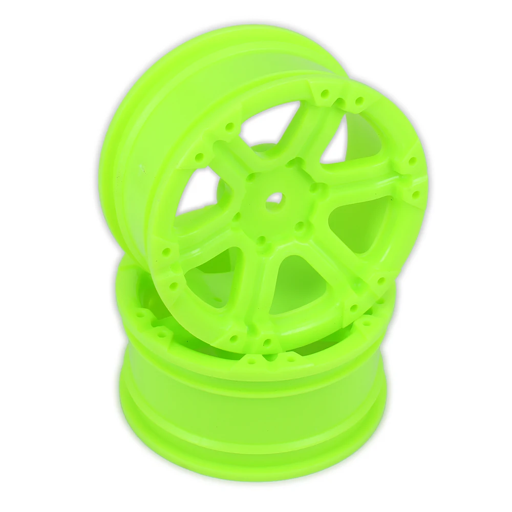 

Wheel Rim w/o Tire For Rc Car 1/10 On Road Racing Car Crawler Drift Car 5 6 7 Spoke HSP Himoto HPI Traxxas Redcat Tyre Plastic
