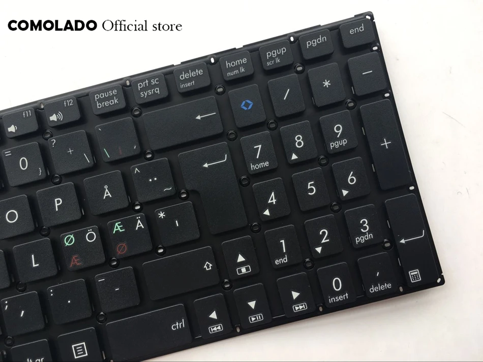 ND Nordic Keyboard For ASUS K56 A56C S550CM S56C K56C S550C K56CM K56CB keyboard ND Layout (2)