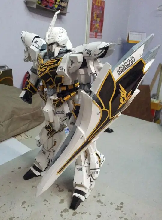 Модель бумаги Gundam UC MSN 06s sinanju в штате синьань|Картонные конструкторы| |