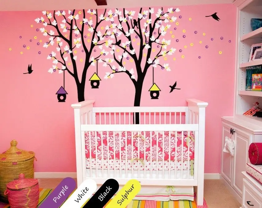 Modern Baby Nursery Wall Decals Nursery decor Tree Wall Deca