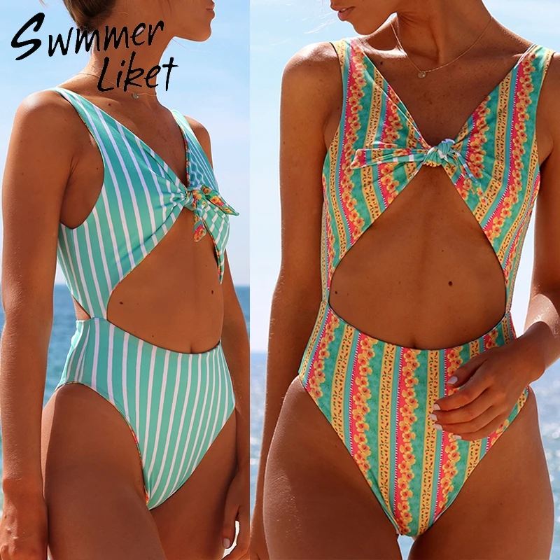 Traje de baño de talla grande para mujer traje de baño de verano ropa de playa bañador Brasil traje de baño de pieza push up sexy bikini 2019 nuevo monokini|Bodis| -