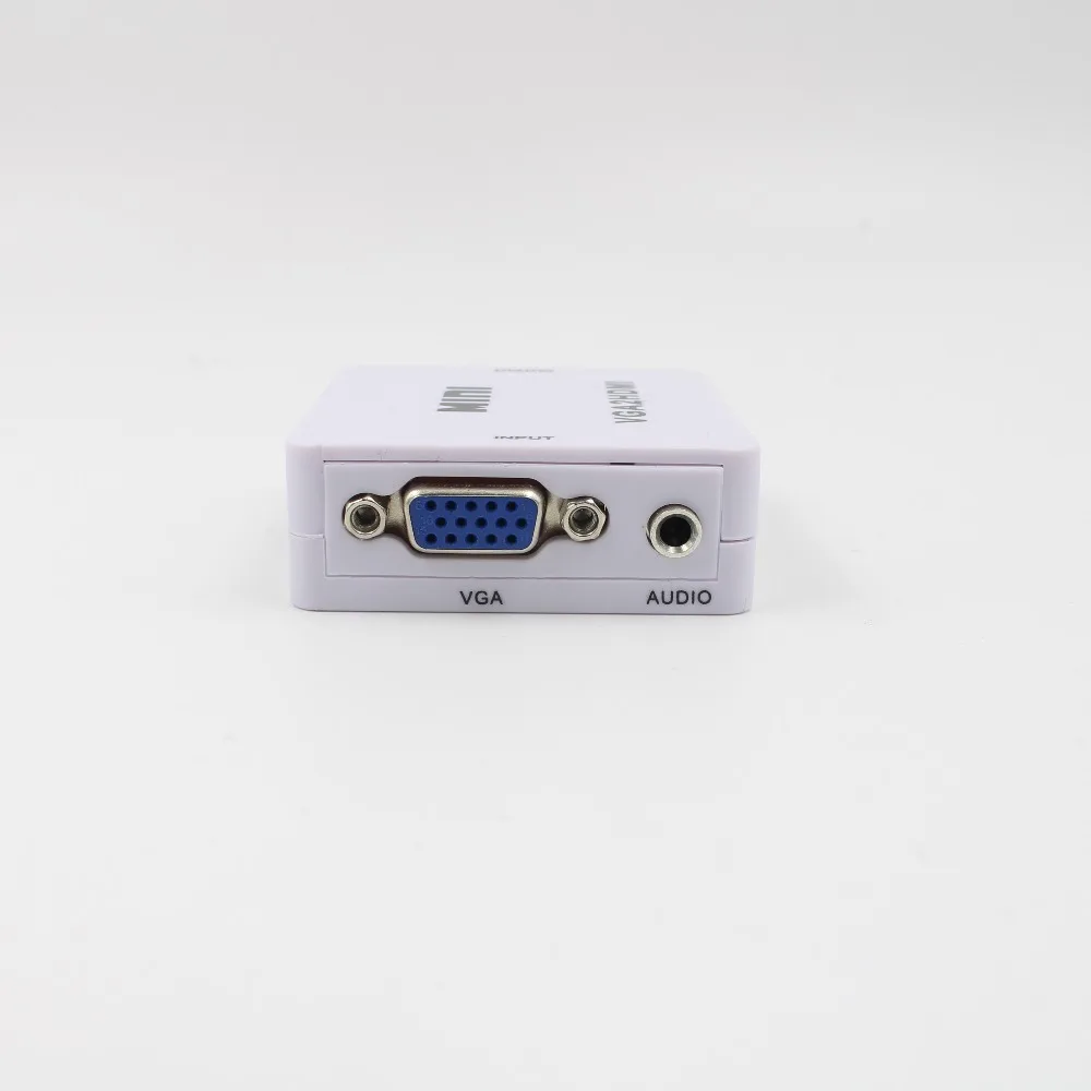  DOITOP Mini VGA a HDMI VGA2 Convertitore di HDMI Digitale per Video Adattatore Audio HD 1080P Per I