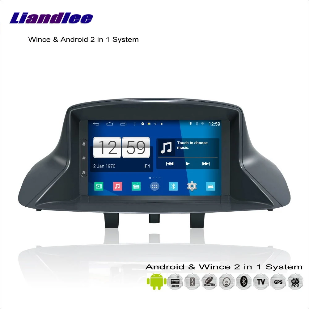 Liandlee Android Мультимедиа Стерео для Renault Megane III/Scenic III 2010~ 2013 радио CD DVD плеер gps Навигация Аудио Видео