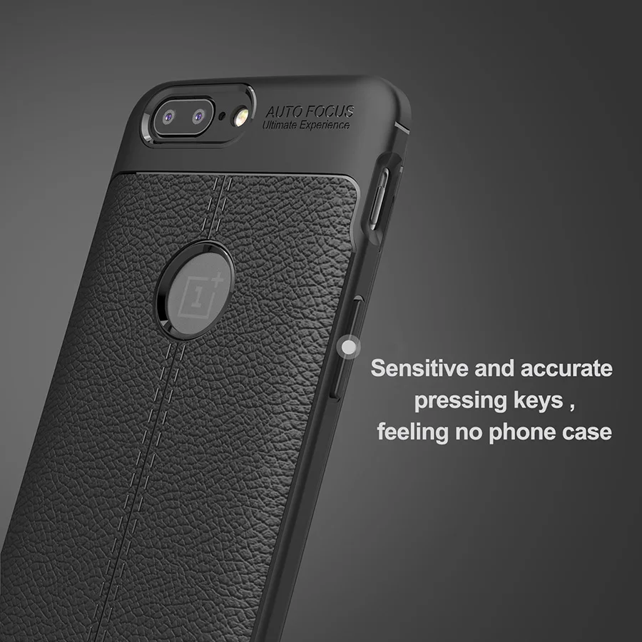 ivencase For Oneplus 5 5.5'' Phone Cases Ultra Slim Shockproof Business Luxury Fashion TPU+Leather Back Full Cover For Oneplus 5 (3)